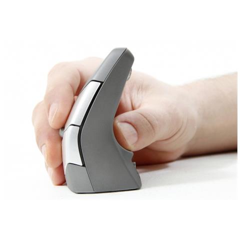 DXT Precision Mouse, RF Wireless, Ufficio, Pressed buttons, Rotella, PC, Grigio - Foto 1